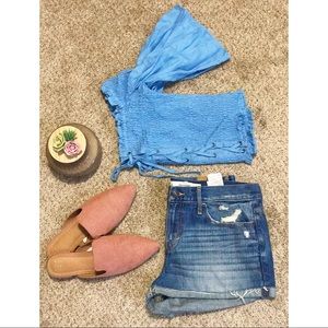 Abercrombie & Fitch High Waisted Shorts